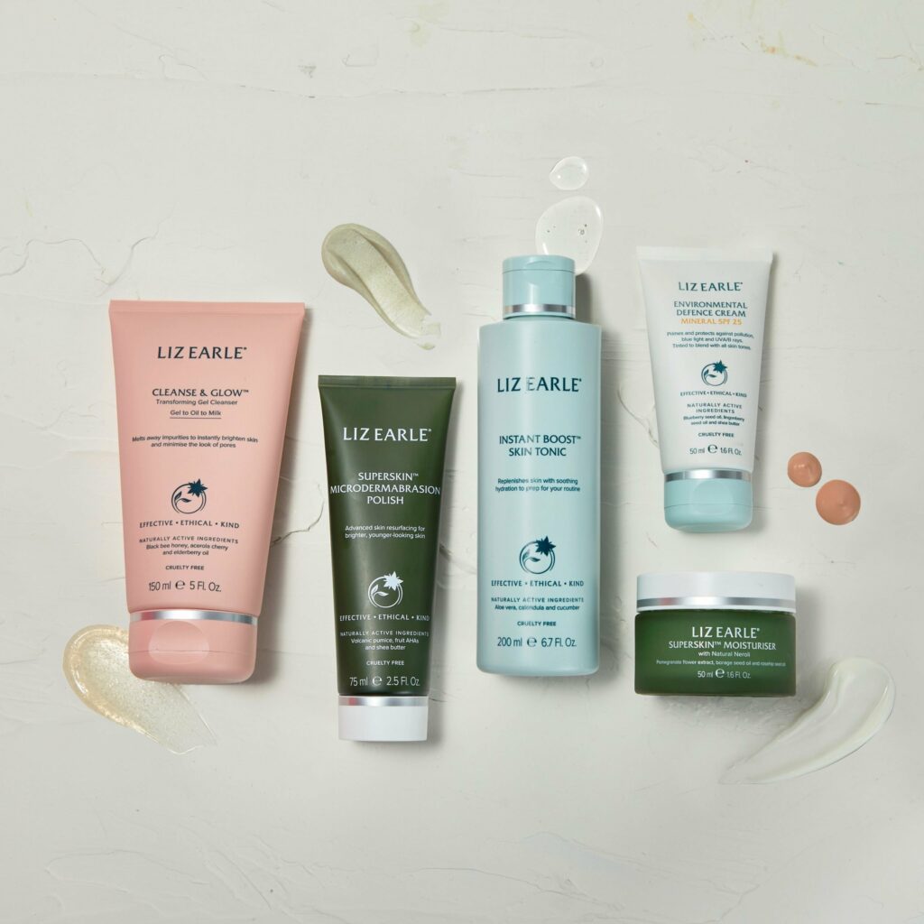 liz earle products for referral