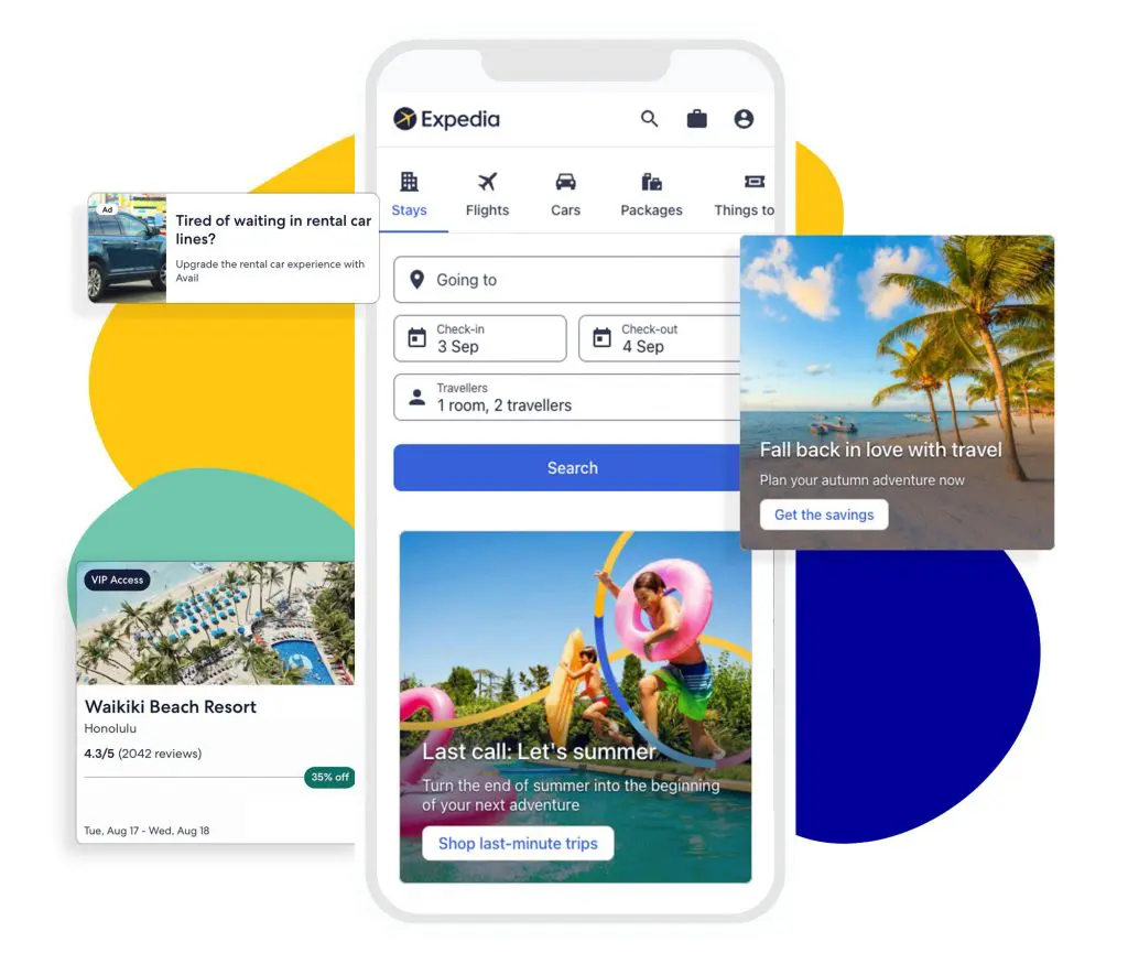 Expedia referral offer