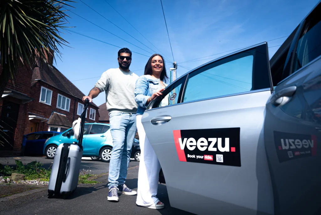 Veezu referral offer for new ride sharing app